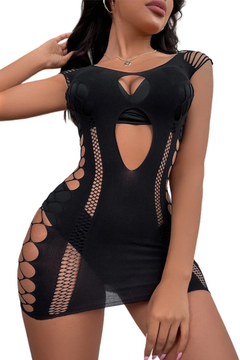 EFAYN.RO Lenjerie sexy tip rochie scurta spate gol EFAYN - Pled.ro