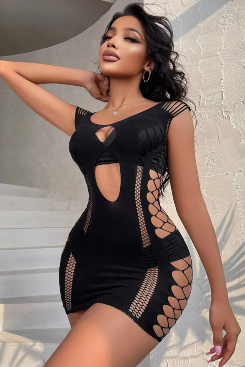 EFAYN.RO Lenjerie sexy tip rochie scurta spate gol EFAYN - Pled.ro