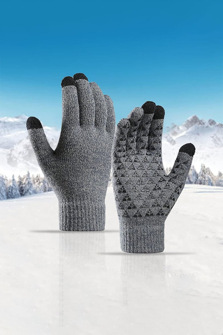 EFAYN.RO Manusi model cu degete touch screen tematica easy winter tech gloves non – slip pe toata palma unisex EFAYN - Pled.ro