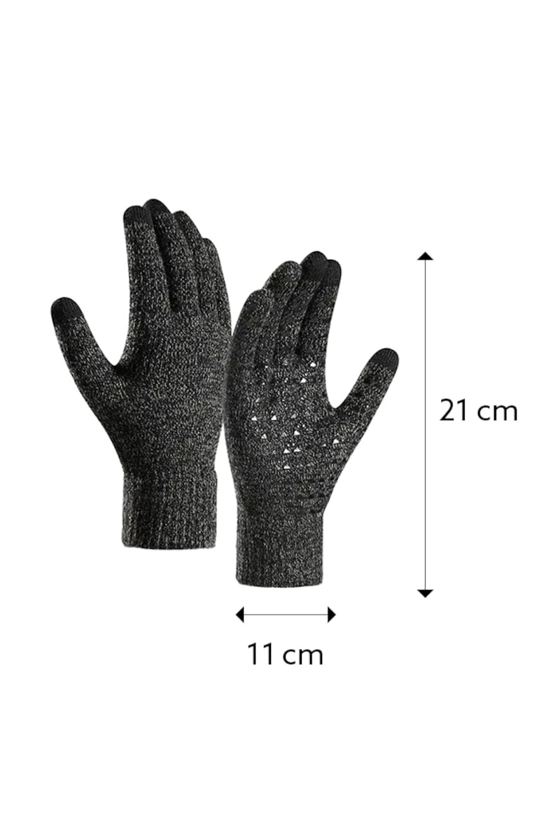 EFAYN.RO Manusi model cu degete touch screen tematica easy winter tech gloves non – slip pe toata palma unisex EFAYN - Pled.ro