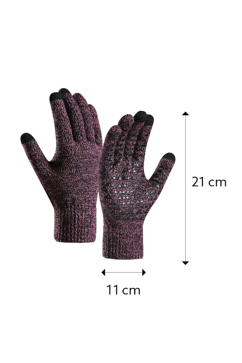 EFAYN.RO Manusi model cu degete touch screen tematica easy winter tech gloves non – slip pe toata palma unisex EFAYN - Pled.ro