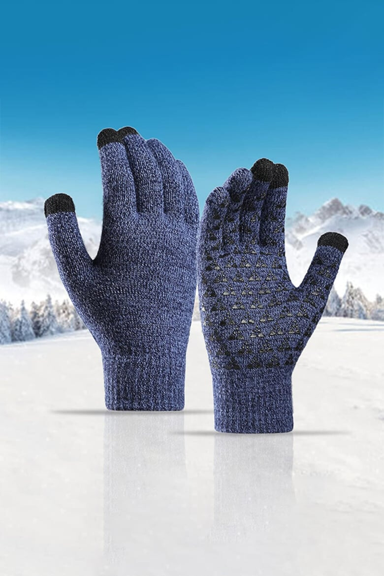 EFAYN.RO Manusi model cu degete touch screen tematica easy winter tech gloves non – slip pe toata palma unisex EFAYN - Pled.ro