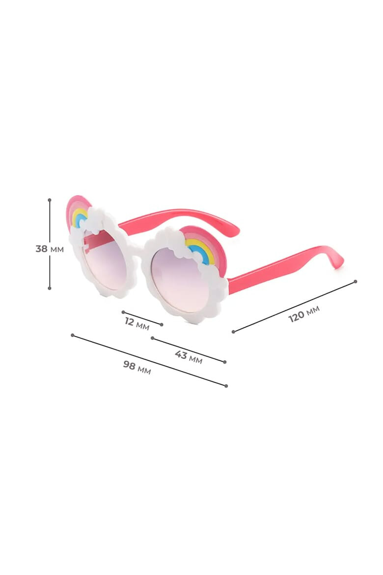 EFAYN.RO Ochelari de soare pentru copii unisex model curcubeu cu accesorii EFAYN - Pled.ro