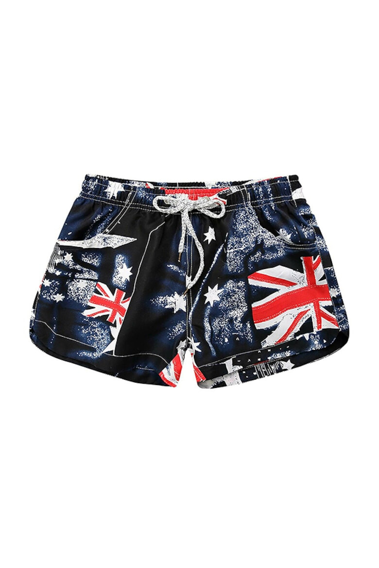 EFAYN.RO Pantaloni scurti de baie tip sort cu imprimeu UK femei uscare rapida EFAYN - Pled.ro