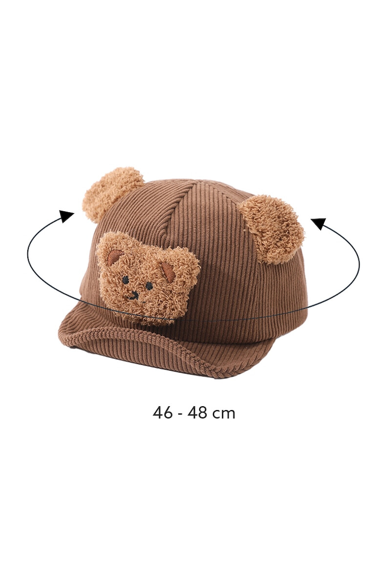 EFAYN.RO Sapca pentru copii model haios cu cozoroc si ursulet tematica baseball bear 0 – 1 ani EFAYN - Pled.ro