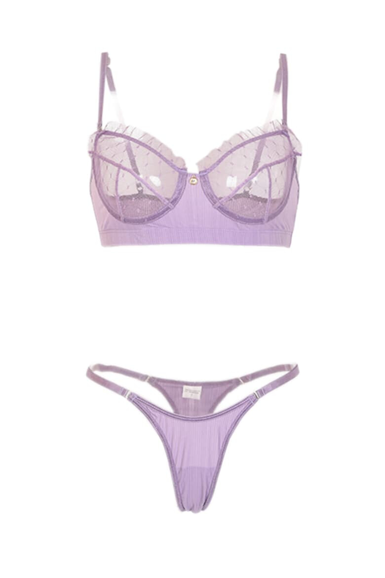 EFAYN.RO Set lenjerie sexy 2 piese cu dantela sutien EFAYN RO - Pled.ro