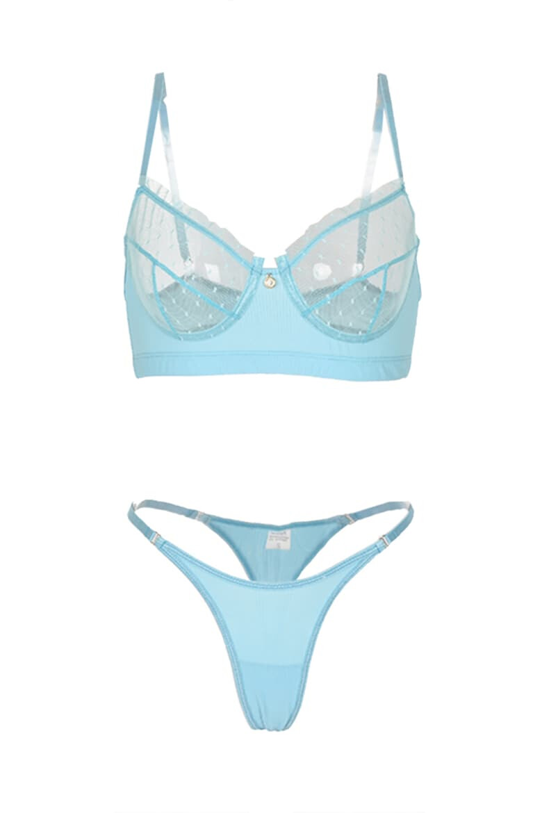 EFAYN.RO Set lenjerie sexy 2 piese cu dantela sutien EFAYN RO - Pled.ro