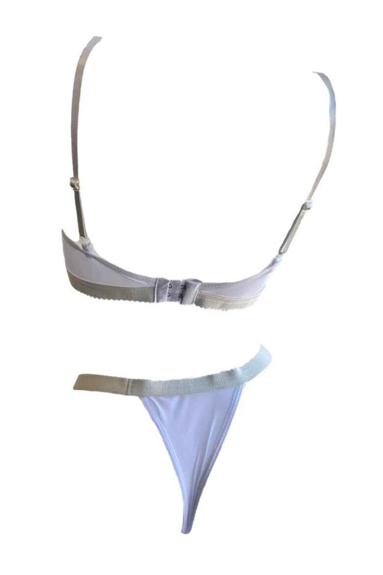 EFAYN.RO Set lenjerie sexy 2 piese dantela sutien si chilot tanga EFAYN RO - Pled.ro