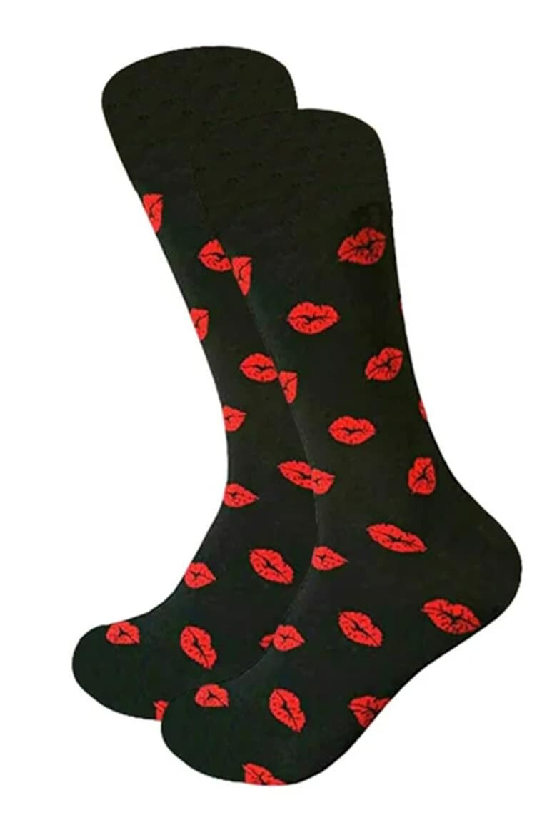 EFAYN.RO Soseste cute model peste glezna cu imprimeu grafic tematica love socks unisex EFAYN - Pled.ro