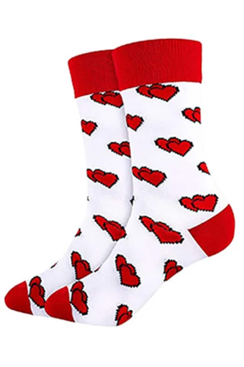 EFAYN.RO Soseste cute model peste glezna cu imprimeu grafic tematica love socks unisex EFAYN - Pled.ro