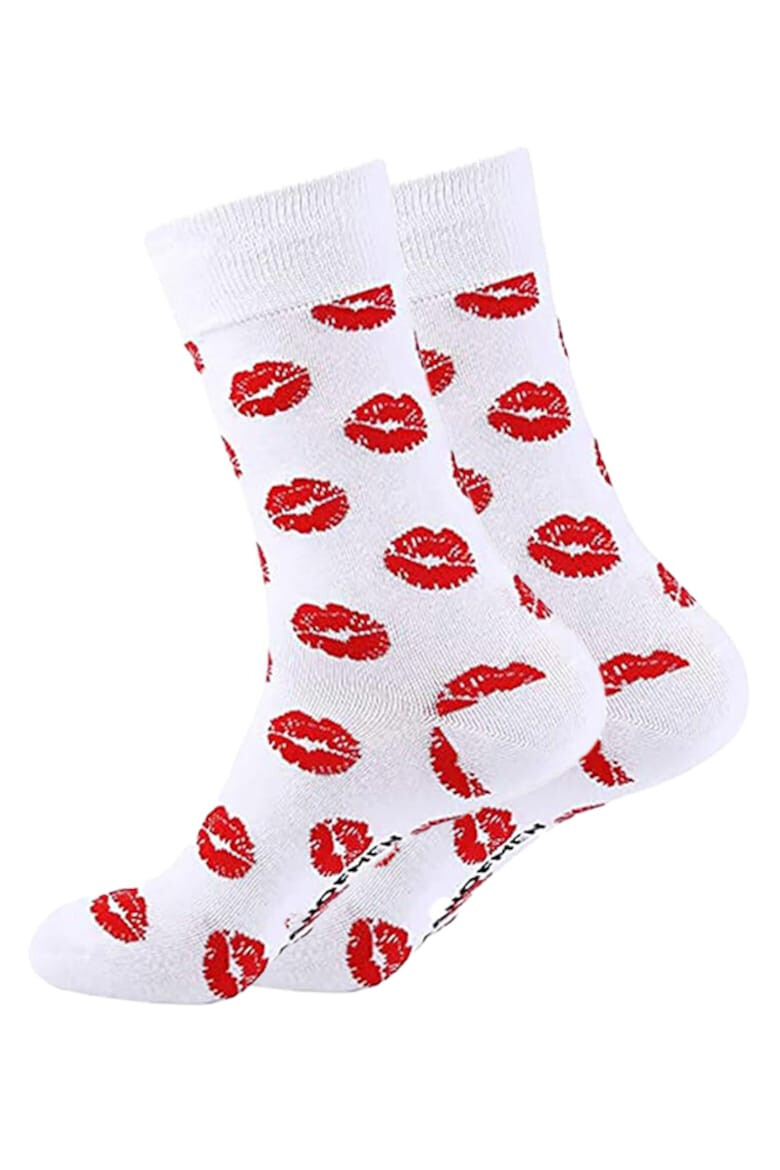 EFAYN.RO Soseste cute model peste glezna cu imprimeu grafic tematica love socks unisex EFAYN - Pled.ro