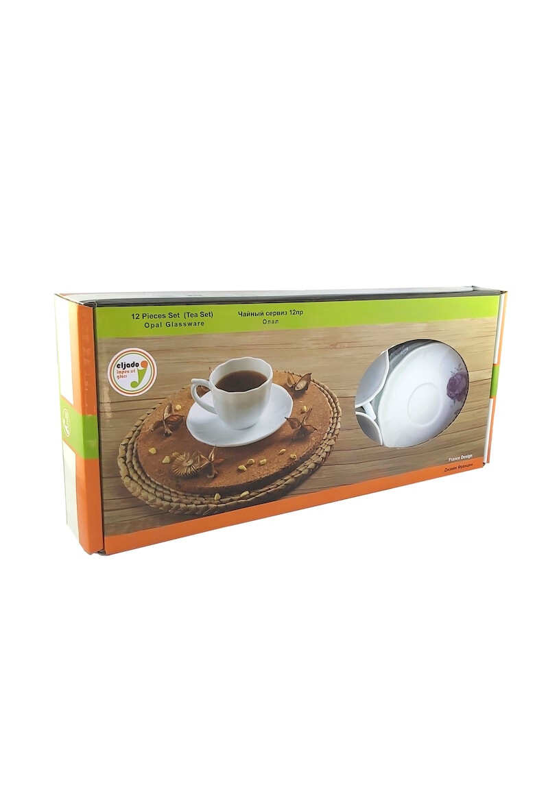 Eljado Set de cafea Shamiram décor 12 piese opal 190 ml - Pled.ro