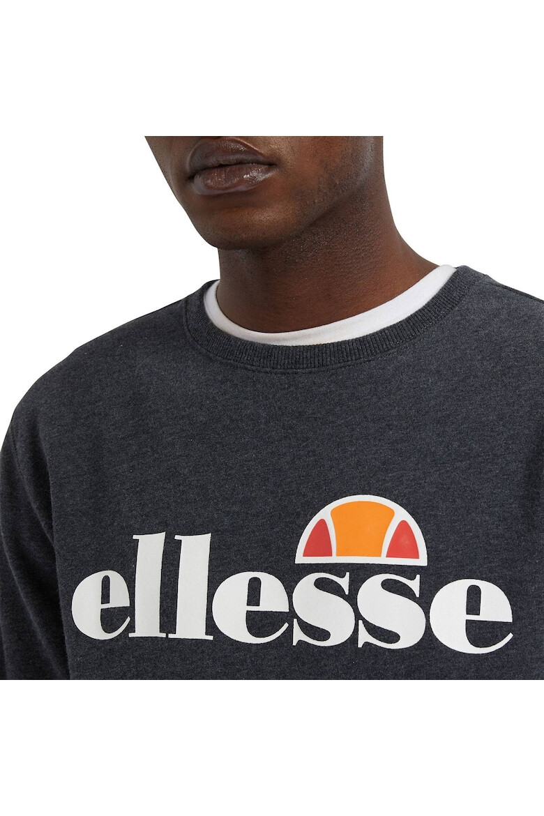 ELLESSE Bluza de trening cu decolteu la baza gatului si logo Succiso - Pled.ro