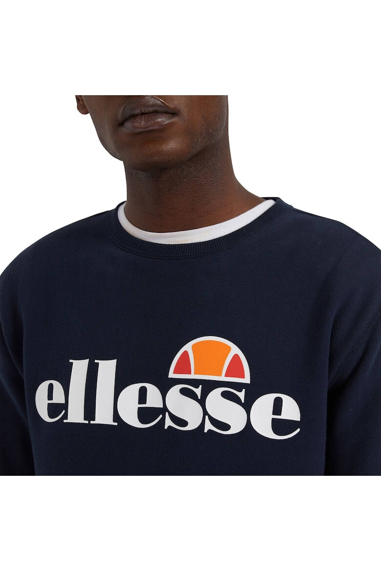 ELLESSE Bluza de trening cu decolteu la baza gatului si logo Succiso - Pled.ro