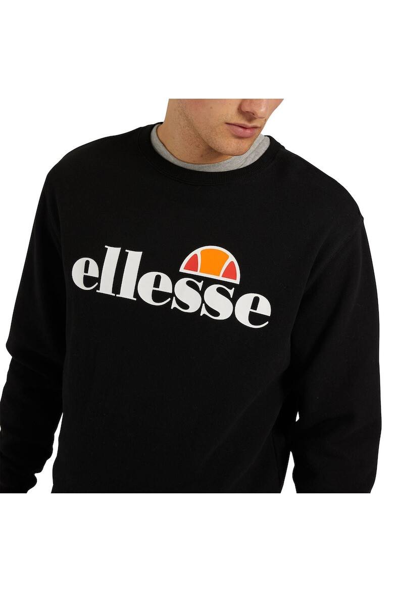 ELLESSE Bluza de trening cu decolteu la baza gatului si logo Succiso - Pled.ro