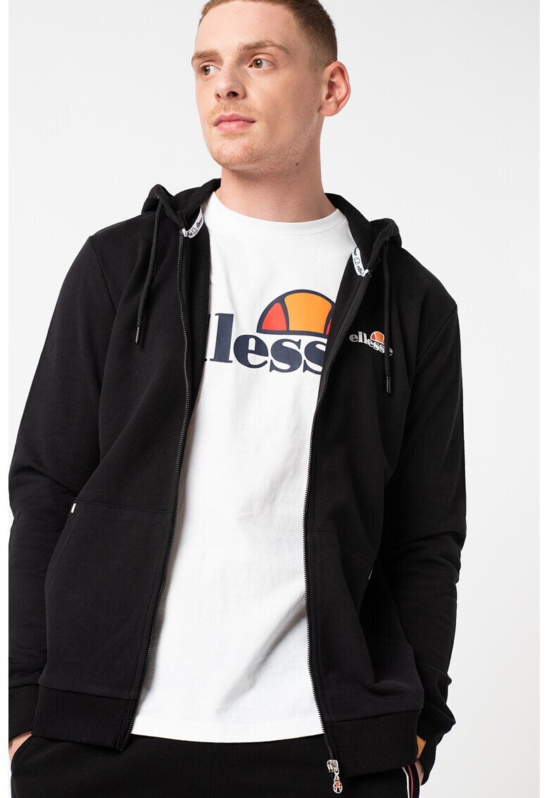 ELLESSE Hanorac cu fermoar si logo pe piept Heritage - Pled.ro