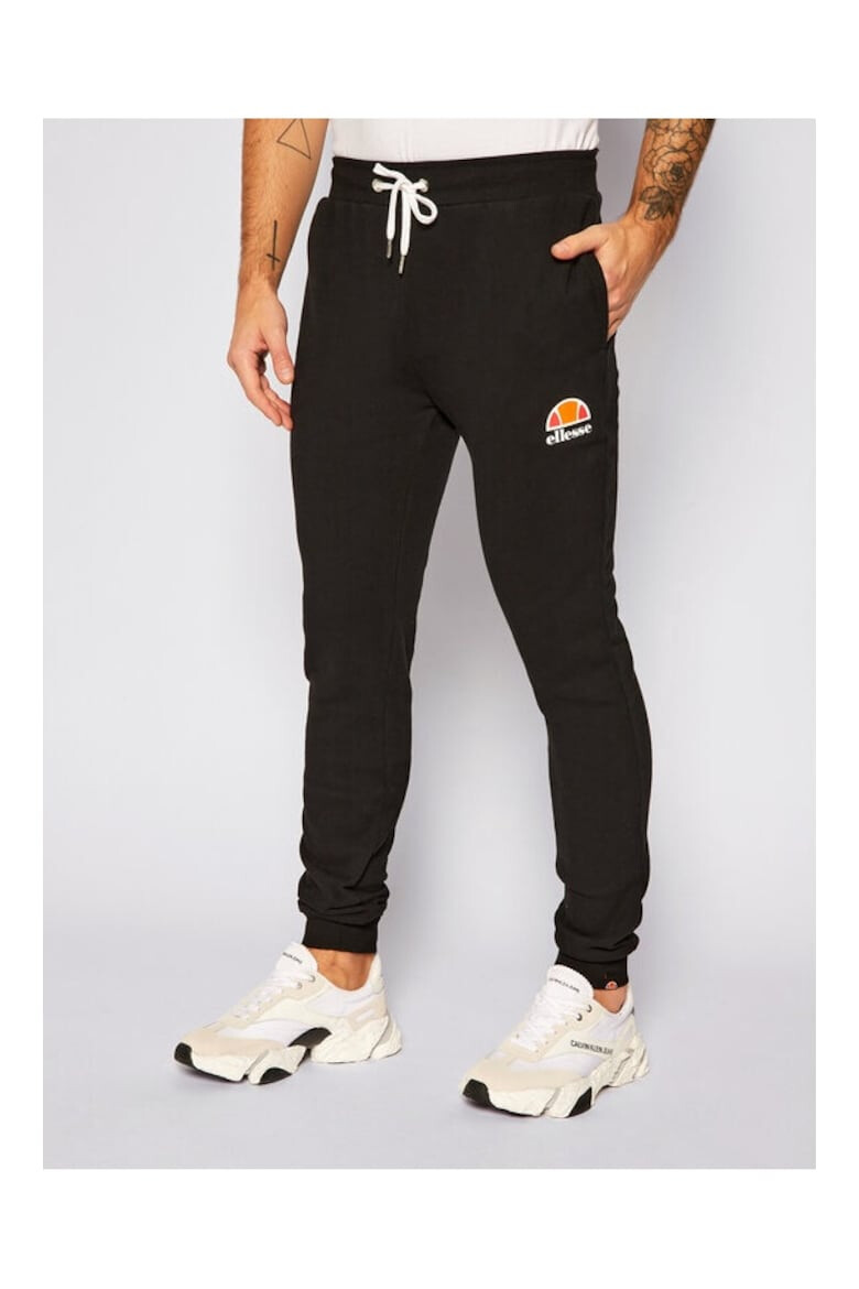 ELLESSE Pantaloni barbati 50590 Bumbac/Poliester Negru - Pled.ro