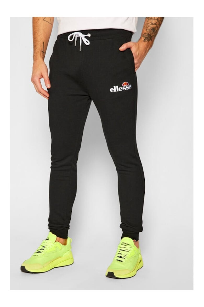 ELLESSE Pantaloni barbati 50712 Bumbac/Poliester Negru - Pled.ro