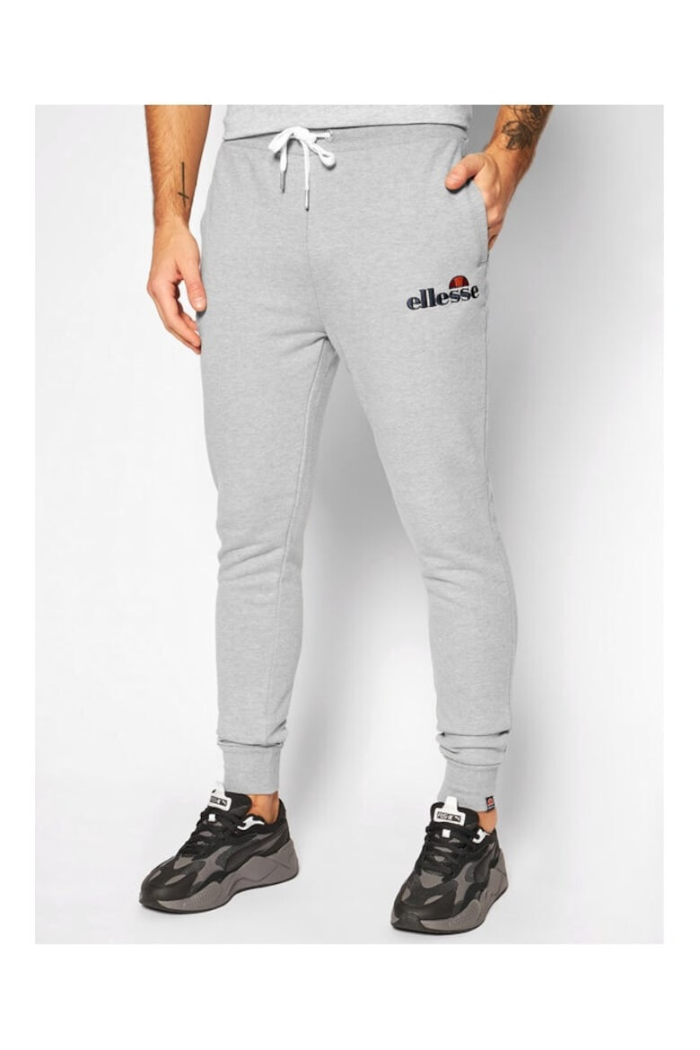 ELLESSE Pantaloni barbati 50729 Bumbac/Poliester Gri - Pled.ro