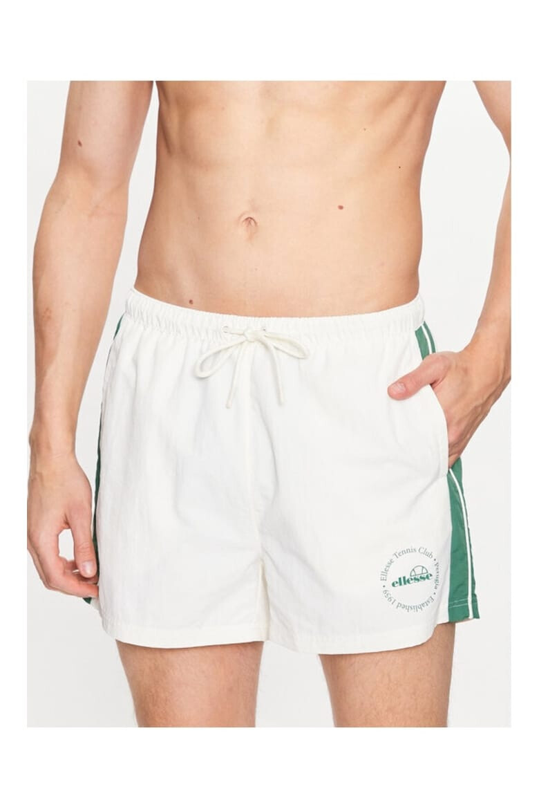 ELLESSE Short de baie barbati 79212 Poliamida Ecru - Pled.ro