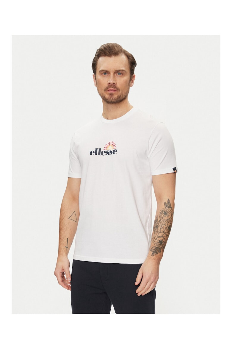 ELLESSE Tricou barbati 303690854 Alb Bumbac - Pled.ro