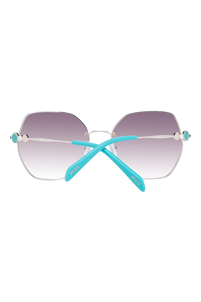 Emilio Pucci Ochelari de soare hexagonali cu lentile in degrade - Pled.ro