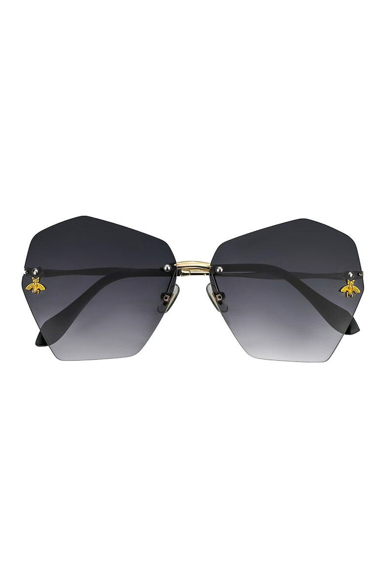 Emily Westwood Ochelari de soare hexagonali fara rame Allison - Pled.ro