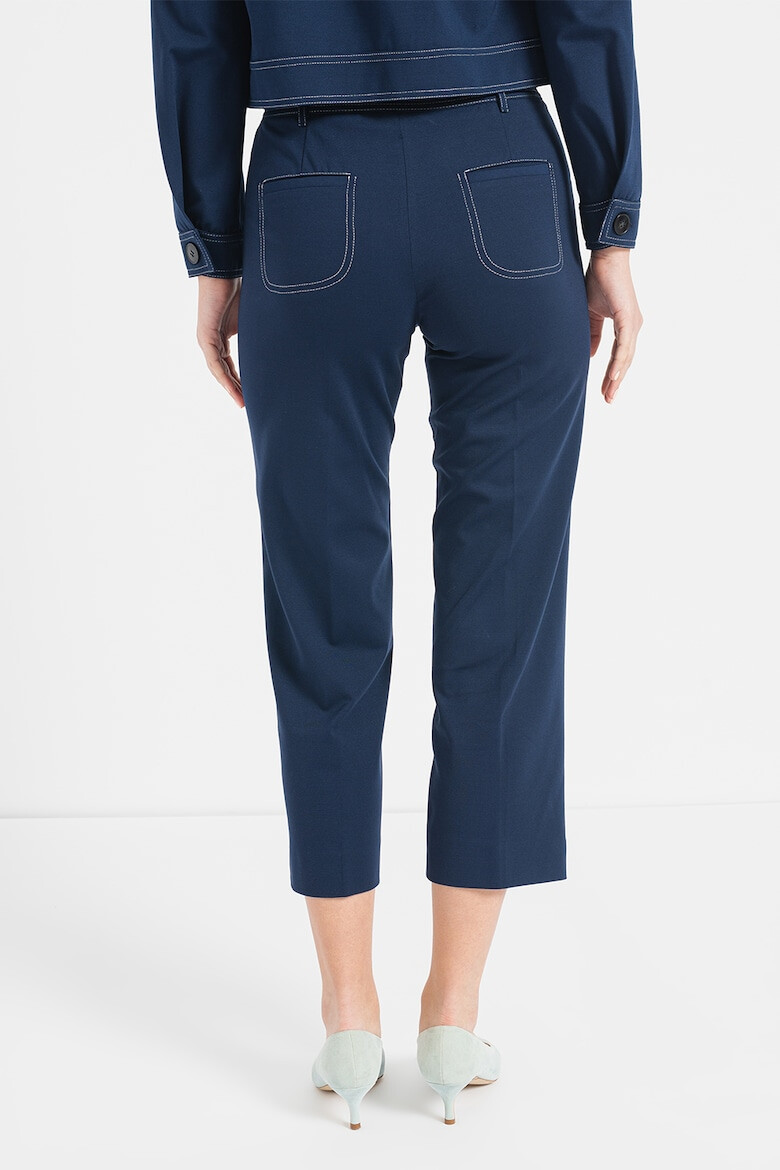 EMME PAntaloni capri eleganti cu talie inalta - Pled.ro