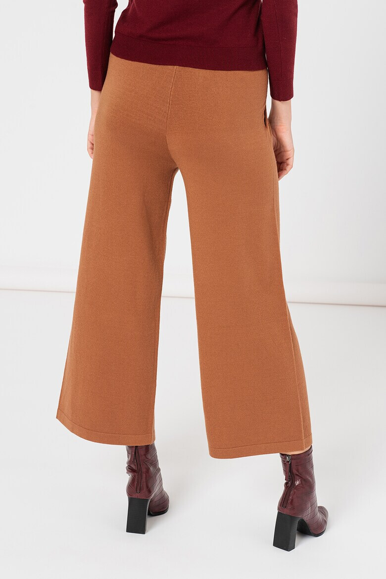 EMME Pantaloni crop cu croiala ampla - Pled.ro