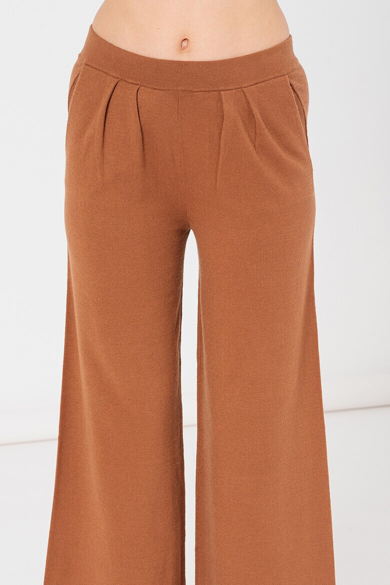 EMME Pantaloni crop cu croiala ampla - Pled.ro