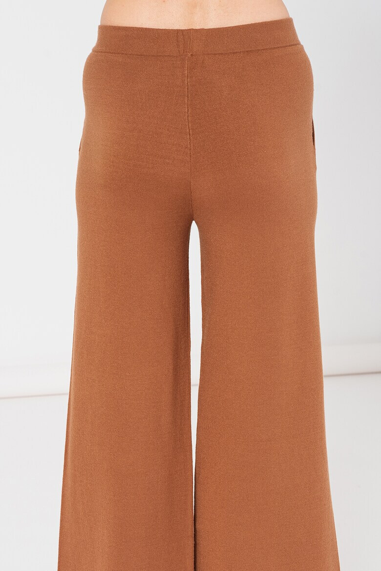 EMME Pantaloni crop cu croiala ampla - Pled.ro