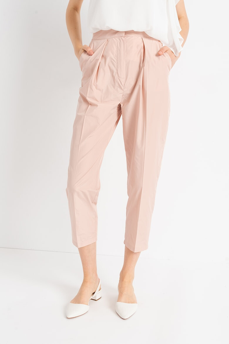 EMME Pantaloni crop cu talie inalta - Pled.ro