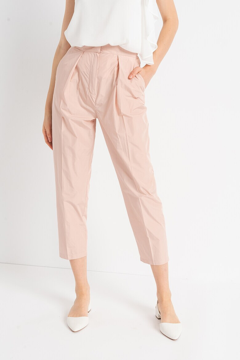 EMME Pantaloni crop cu talie inalta - Pled.ro