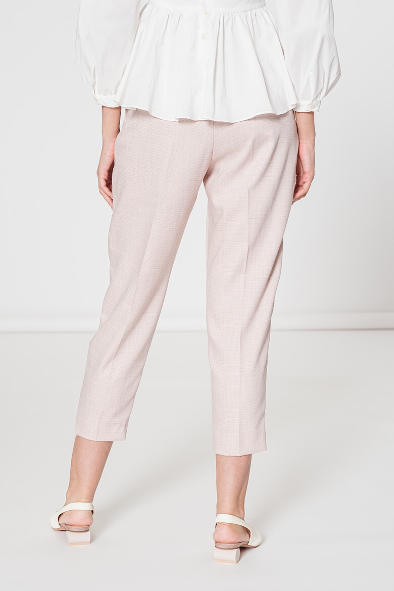 EMME Pantaloni crop cu talie inalta Danubio - Pled.ro