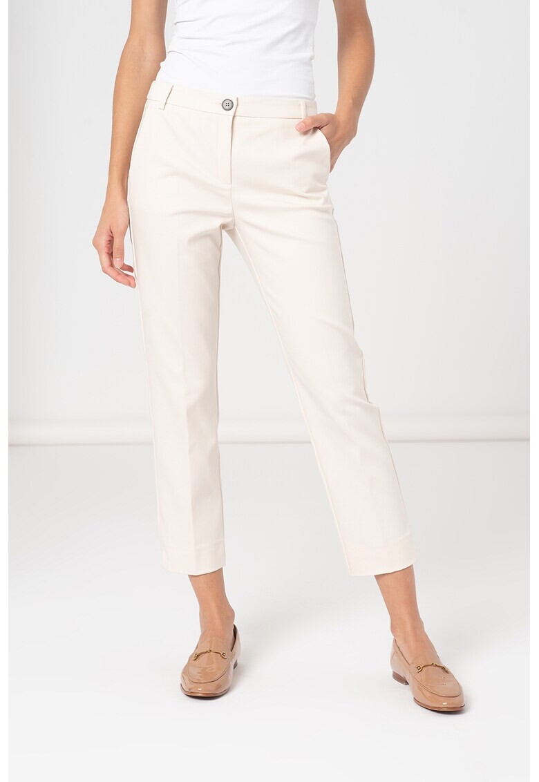 EMME Pantaloni crop drepti Pozzo - Pled.ro