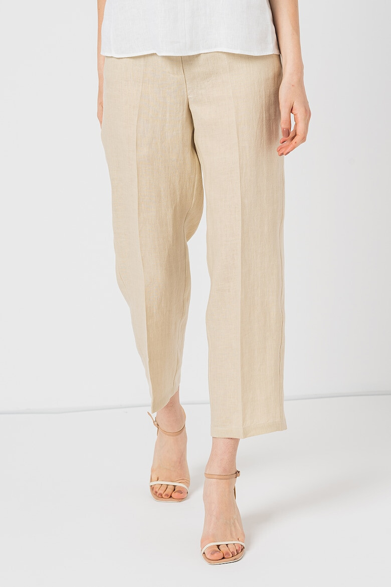 EMME Pantaloni crop eleganti Cantone - Pled.ro