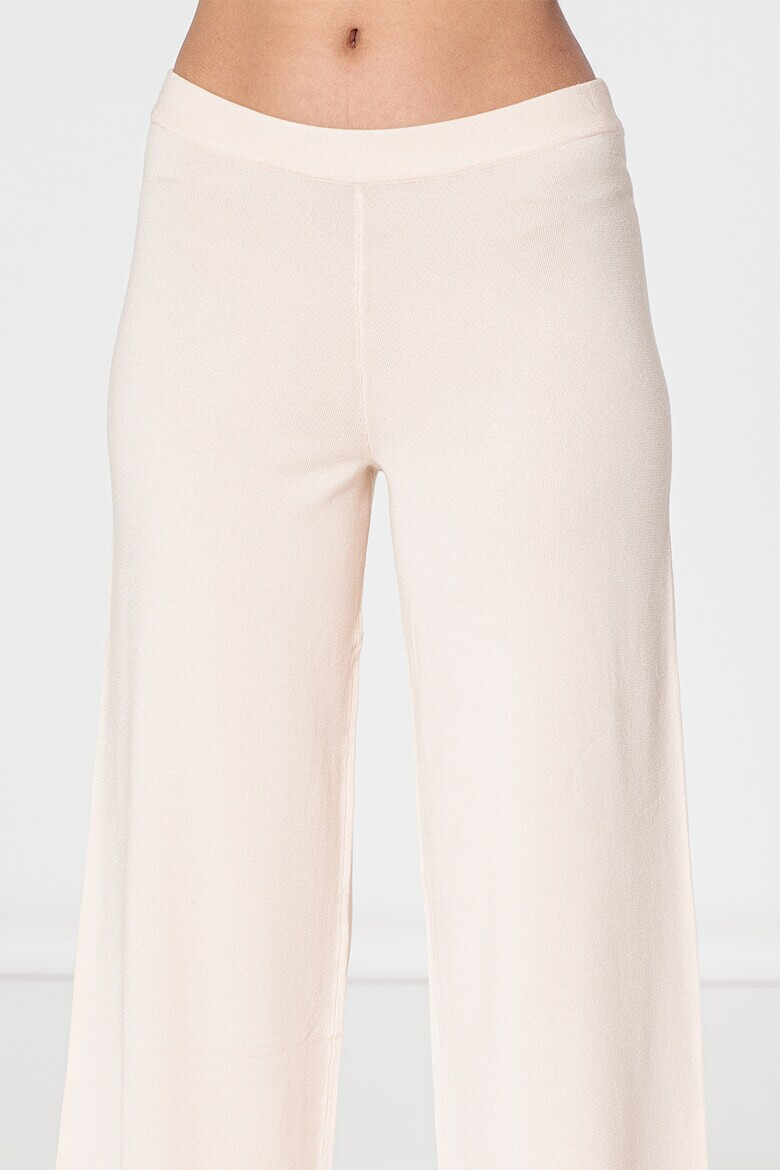 EMME Pantaloni kick-flare tricotati Carta - Pled.ro