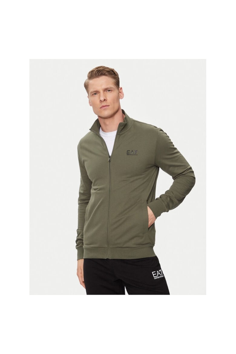 Emporio Armani Bluza sport barbati 534684 Verde Bumbac - Pled.ro