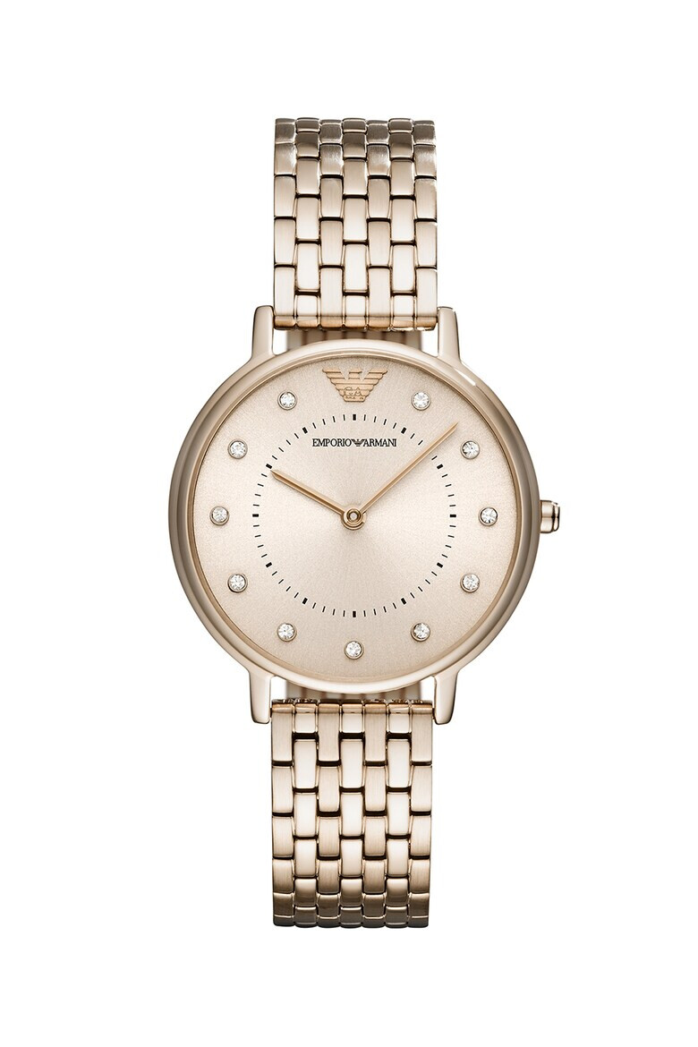 Emporio Armani Ceas analog decorat cu cristale zirconia - Pled.ro