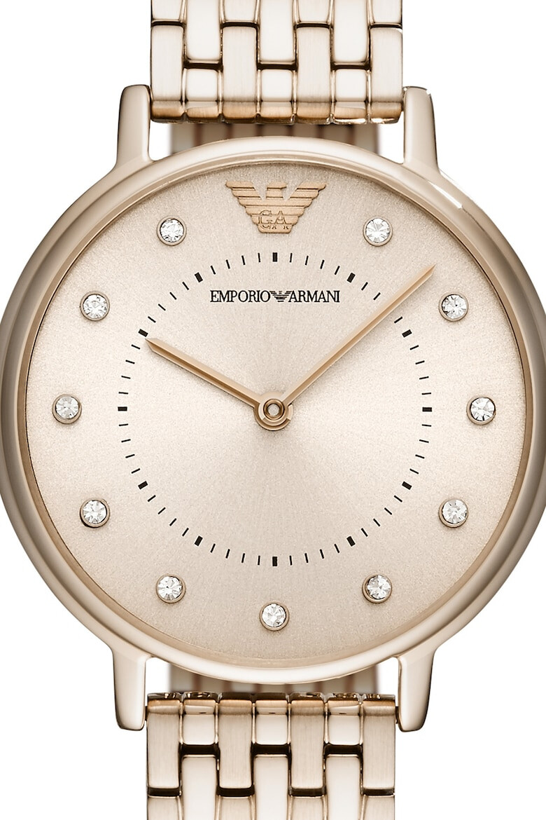 Emporio Armani Ceas analog decorat cu cristale zirconia - Pled.ro