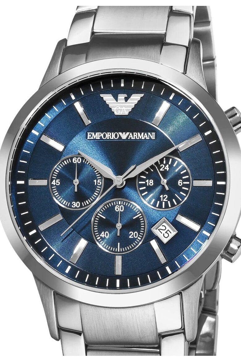 Emporio Armani Ceas cronograf argintiu - Pled.ro