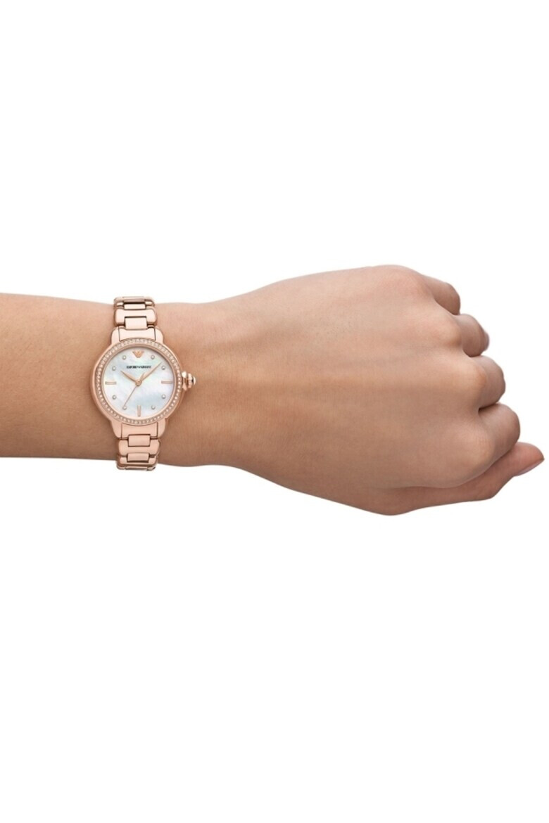 Emporio Armani Ceas dama AR11523 Quartz Rose gold - Pled.ro