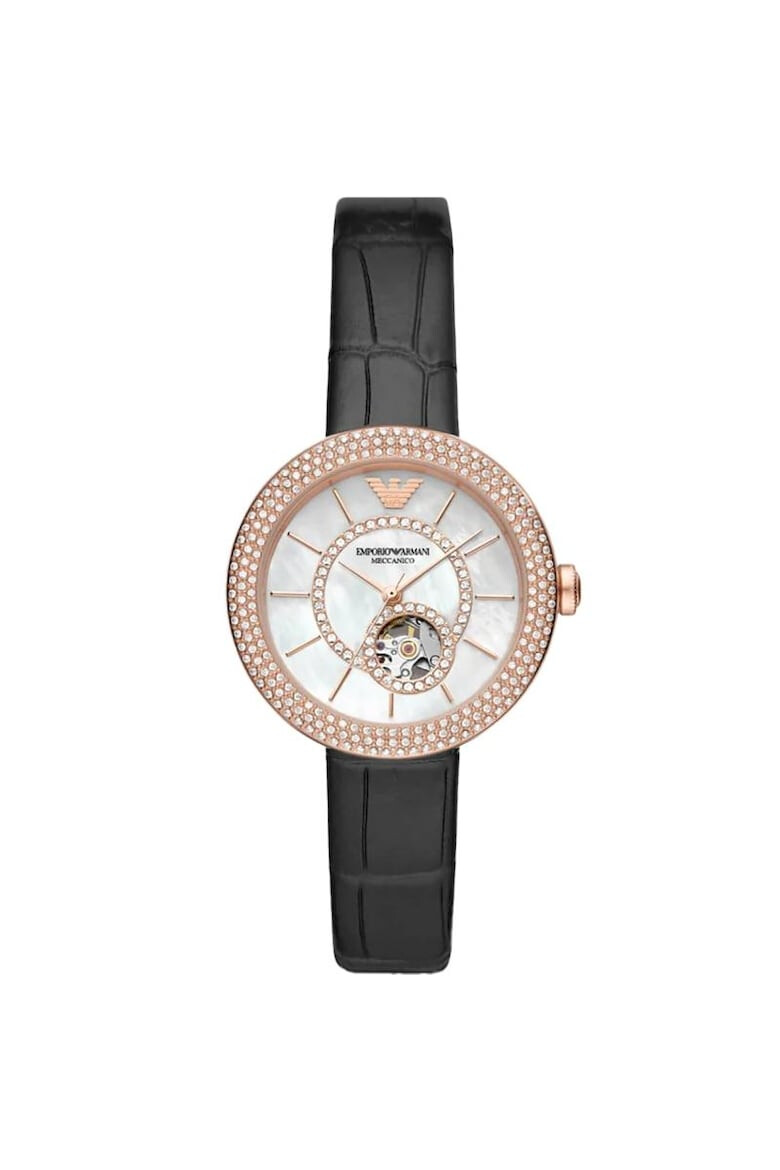 Emporio Armani Ceas dama AR60066 Automatic Rose gold - Pled.ro