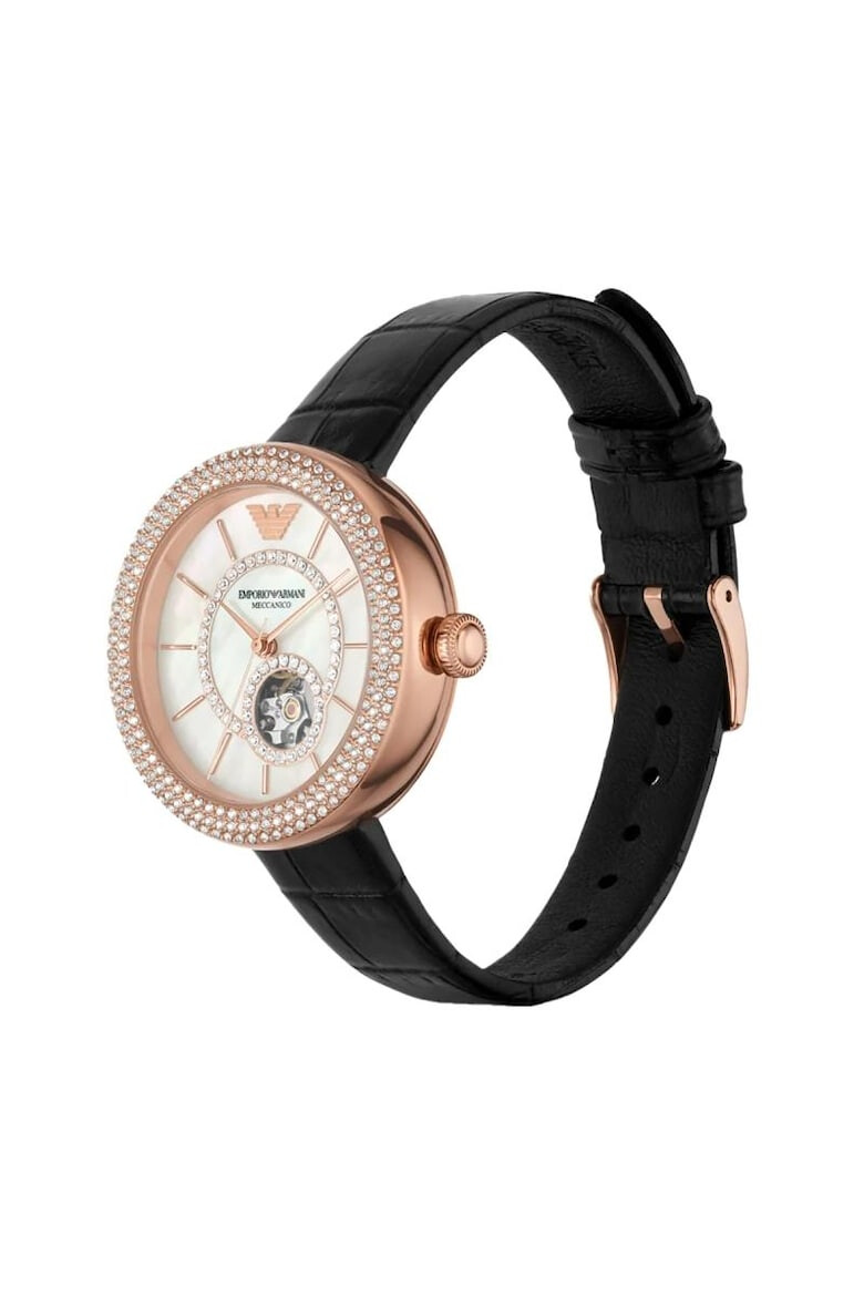 Emporio Armani Ceas dama AR60066 Automatic Rose gold - Pled.ro