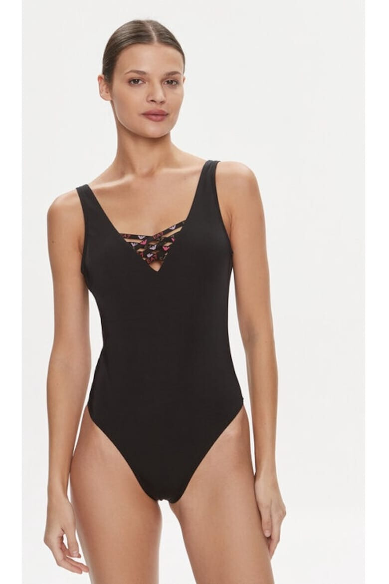 Emporio Armani Costum de baie dama 539757 Negru Poliester - Pled.ro