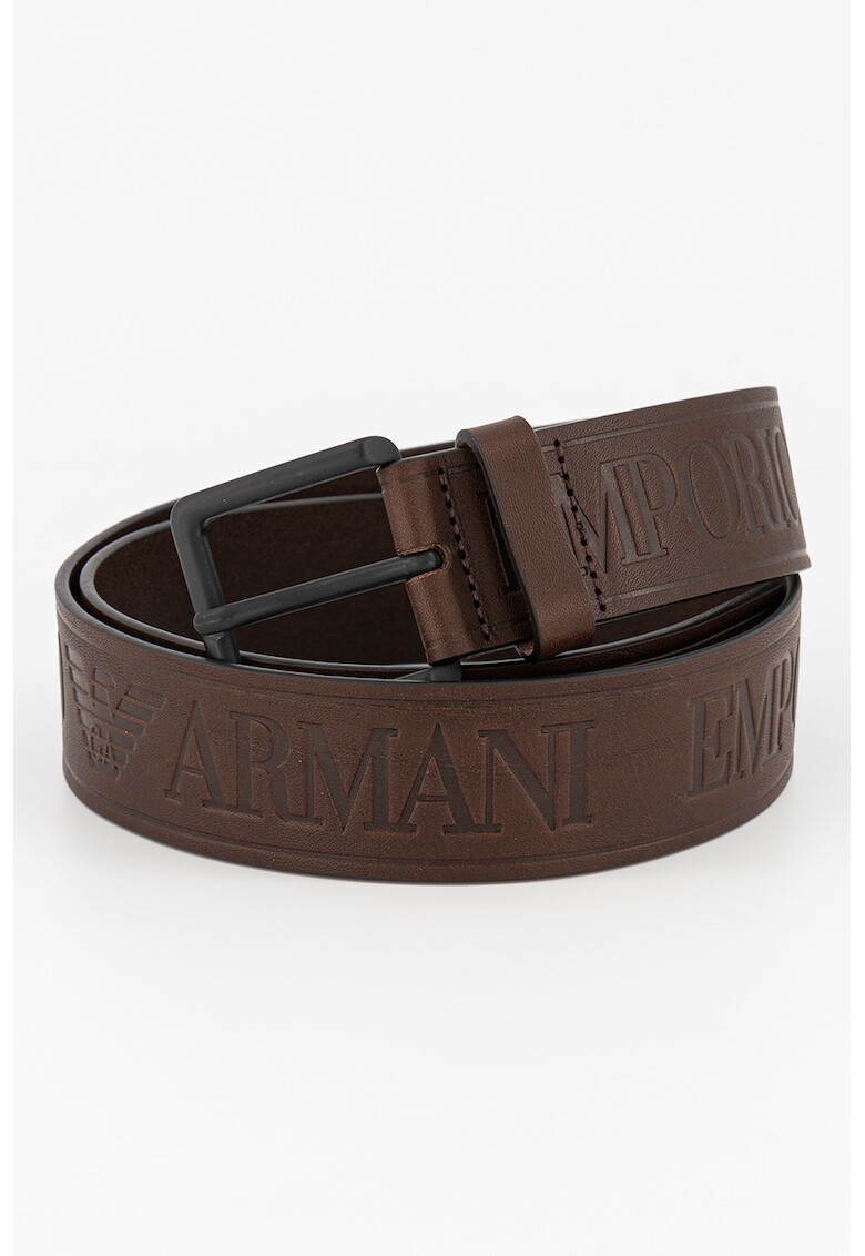 Emporio Armani Curea din piele cu logo in relief - Pled.ro