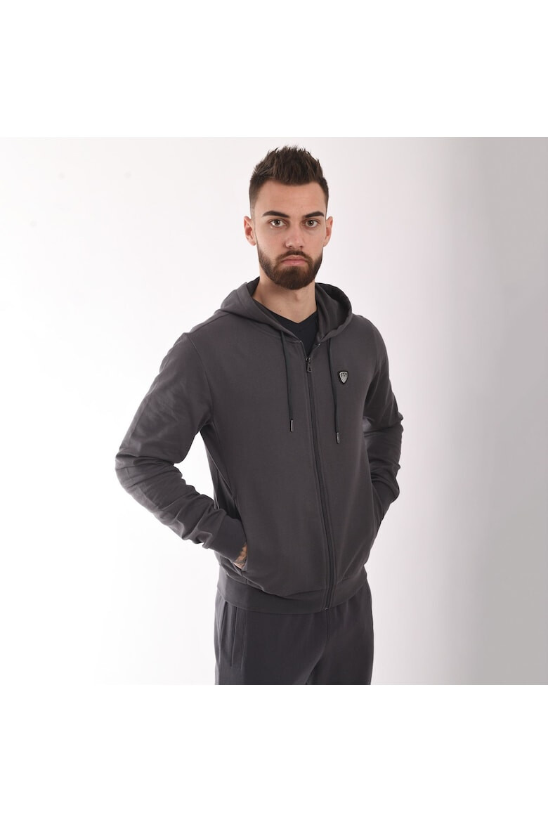 Emporio Armani EA7 Hanorac TRAIN CORE SHIELD M HOODIE FZ 8NPM15PJ05Z01994 Barbati - Pled.ro