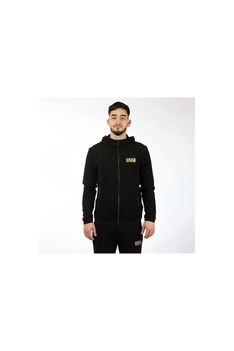 Emporio Armani EA7 Hanorac TRAIN GOLD LABEL M HOODIE FZ PQ 3DPM12PJG1Z01200 - Pled.ro