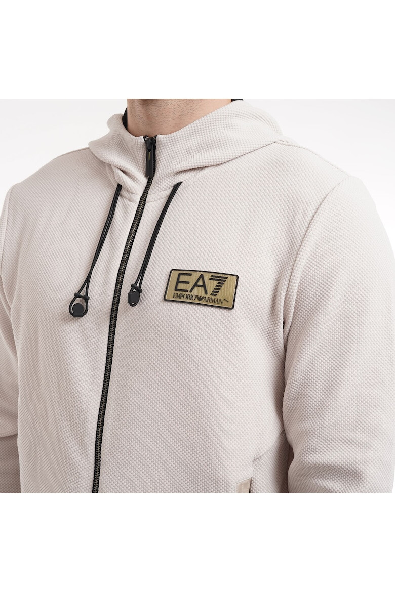 Emporio Armani EA7 Hanorac TRAIN GOLD LABEL M HOODIE FZ PQ 3DPM12PJG1Z01946 - Pled.ro