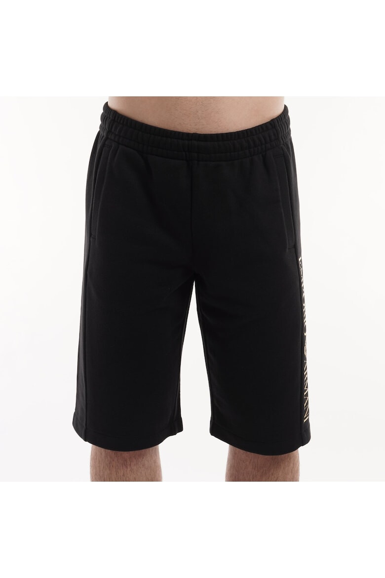 Emporio Armani EA7 Short Train Logo Series M Oversize Logo Bermuda Coft 3RPS57PJLSZ00208 - Pled.ro